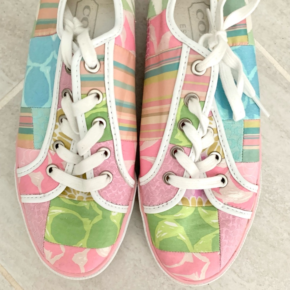 Coach Patchwork Sneakers - image 3